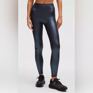 Lululemon align ribbed leggings *shine* size 6 NWT